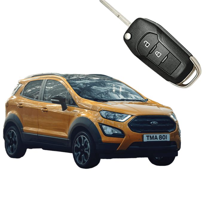 Ford EcoSport (2 Button Folding Key) from 2018 to 2022