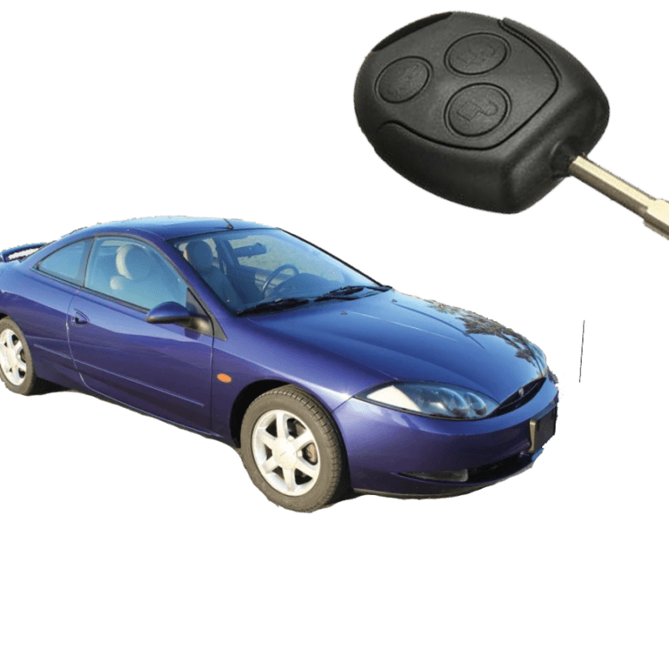 Ford Cougar (3 Button Key) from 1998 to 2001