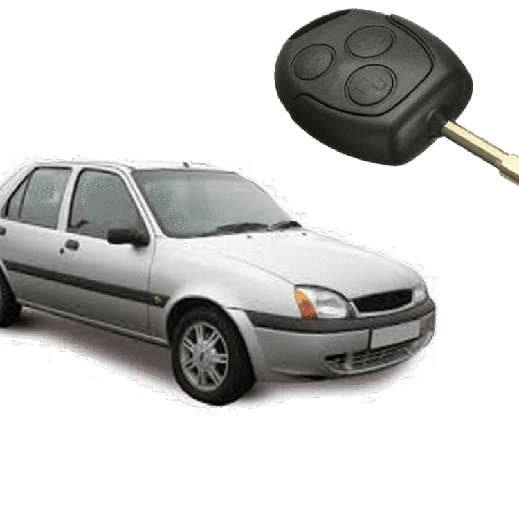 Ford Fiesta (3 Button Key) from 1999 to 2002