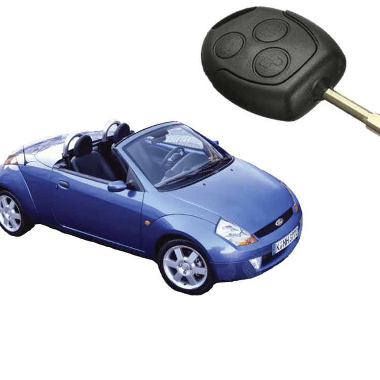 Ford Ka Street Ka (3 Button Key) from 2002 to 2005