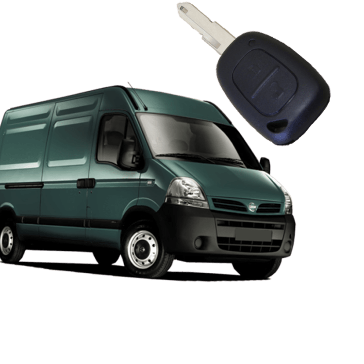 Nissan Interstar (2 Button Key) from 2004 to 2010