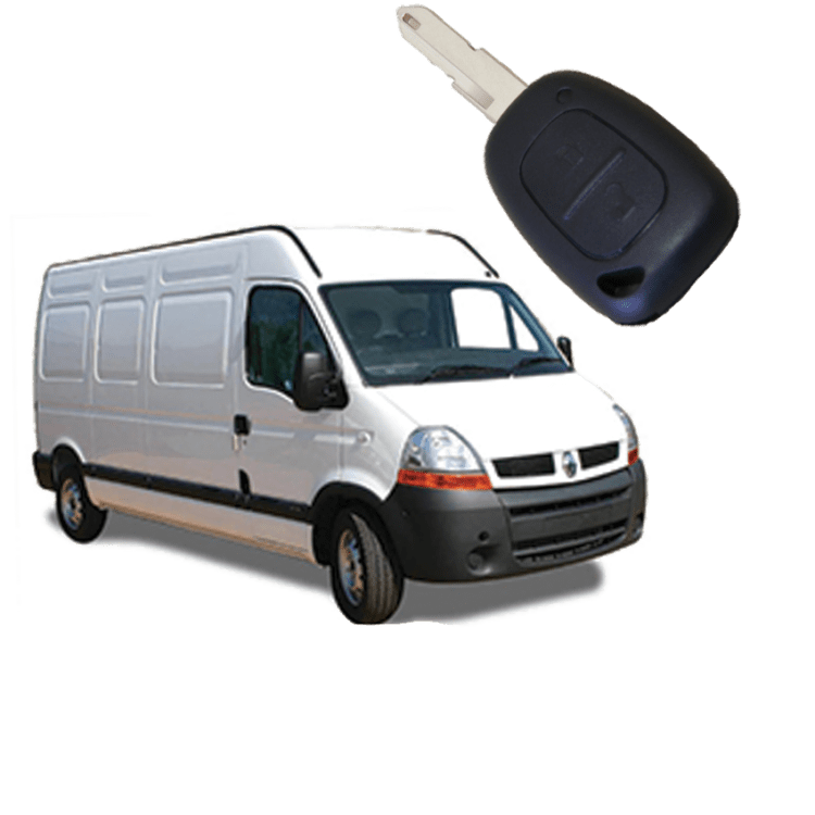 Renault Master (2 Button Key) from 2004 to 2010