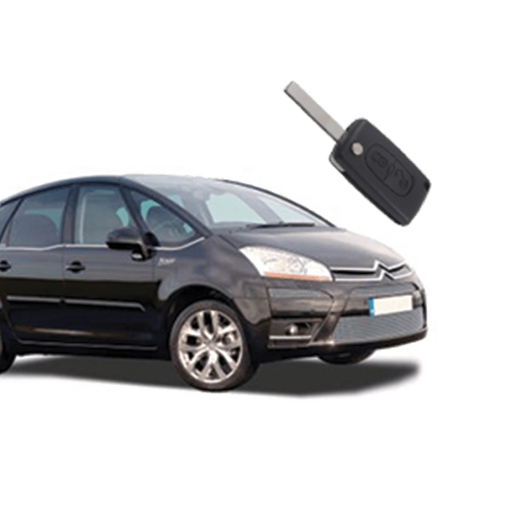 Citroen C4 Picasso (2 Button Folding Key) from 2010 to 2013