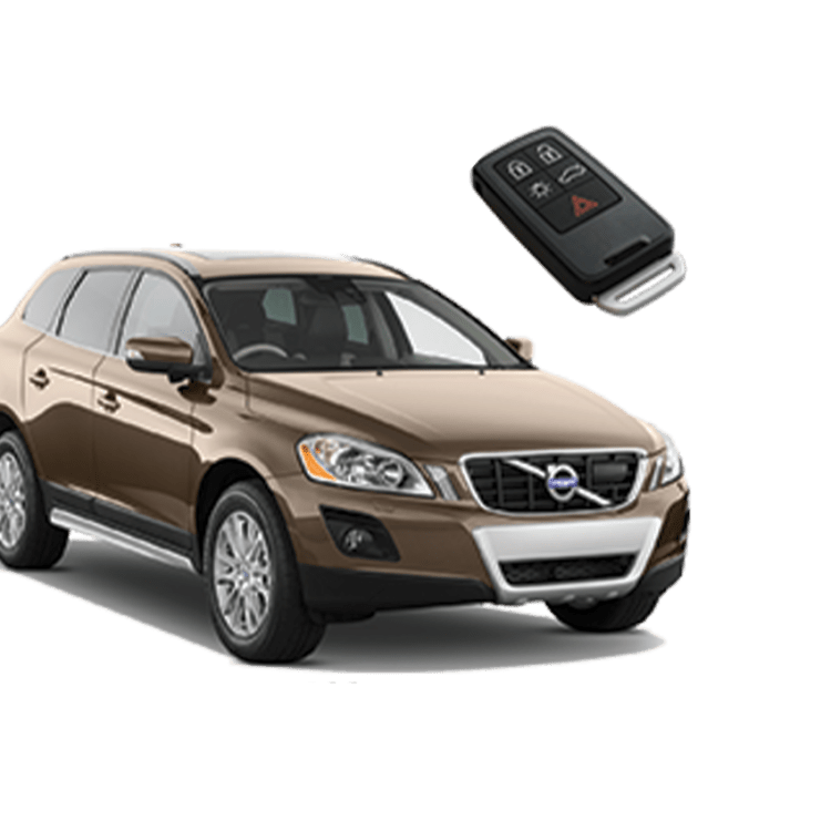 Volvo XC60 (5 Button Keyless Start) from 2008 to 2016