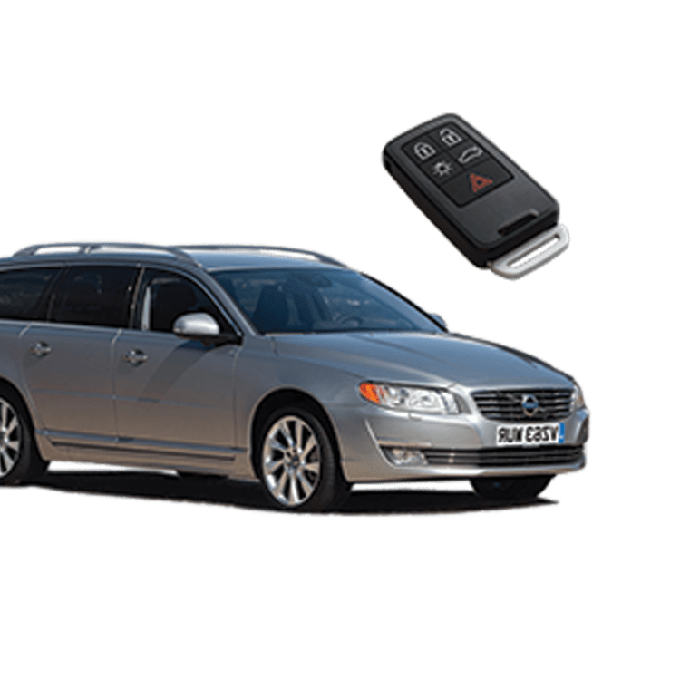Volvo V70 (5 Button Keyless Start) from 2008 to 2016
