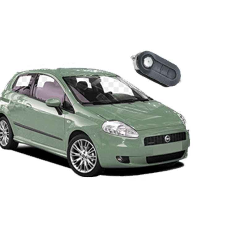 Fiat Grand Punto (3 Button Folding Key) from 2006 to 2016