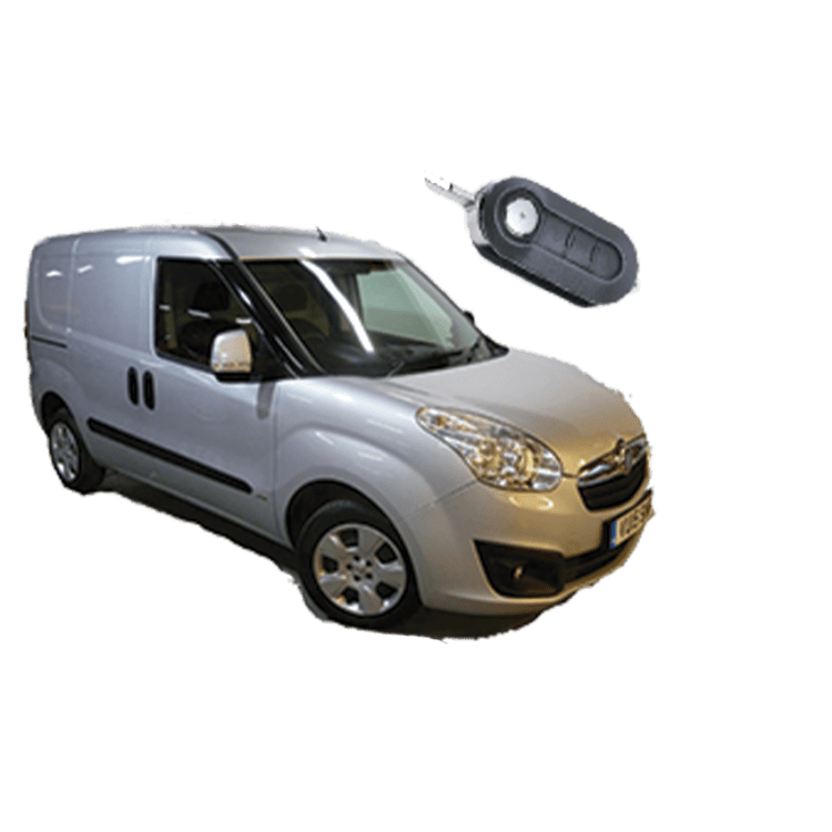 Vauxhall Combo (3 Button Folding Key) from 2012 to 2017