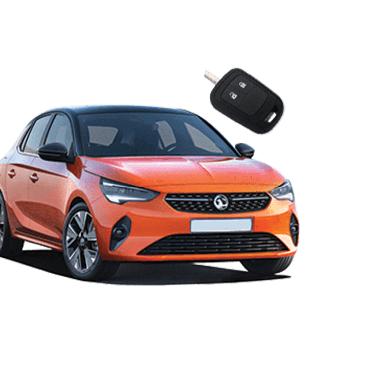 Vauxhall Corsa E (2 Button Folding Key) from 2014 to 2019