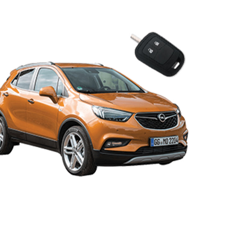 Vauxhall Mokka (2 Button Folding Key) from 2013 to 2017