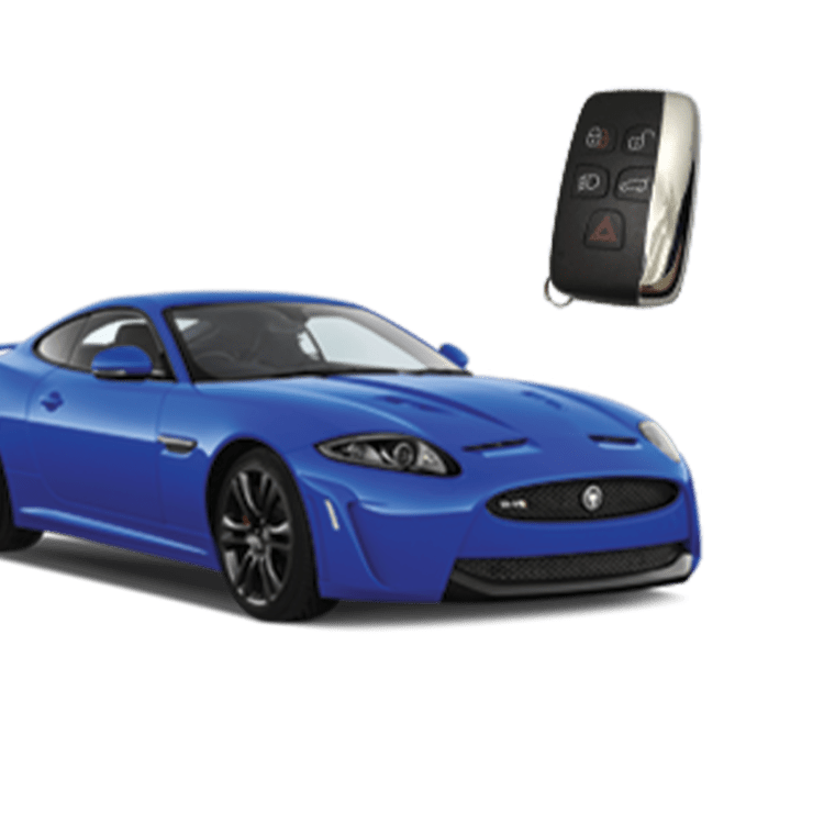 Jaguar XK (5 Button Smart Fob) from 2012 to 2014