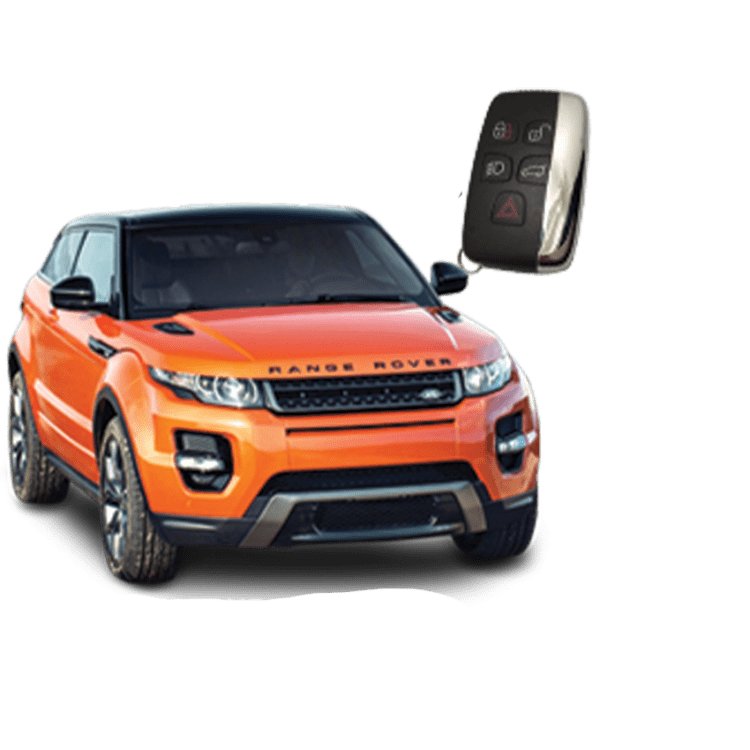 Range Rover Evoque (5 Button Smart Fob) from 2011 to 2019