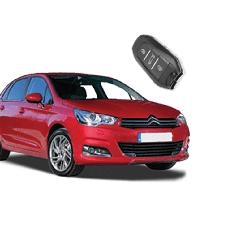 Citroen C4 (3 Button Proximity Fob) from 2010 to 2016