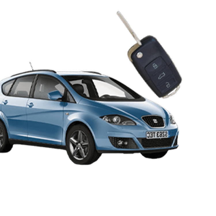 Seat Altea (3 Button Folding Key) from 2010 to 2014