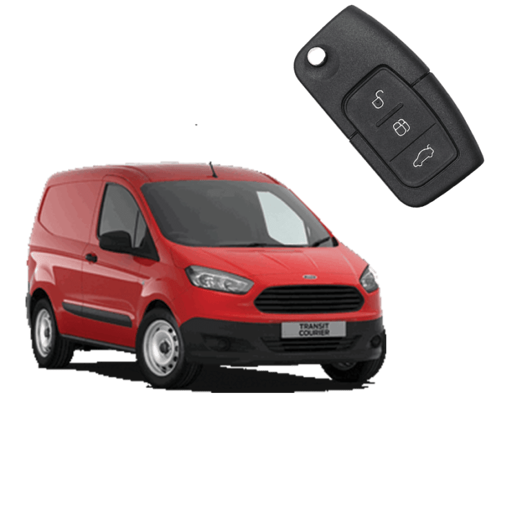Ford Courier (3 Button Folding Key) from 2014 to 2016