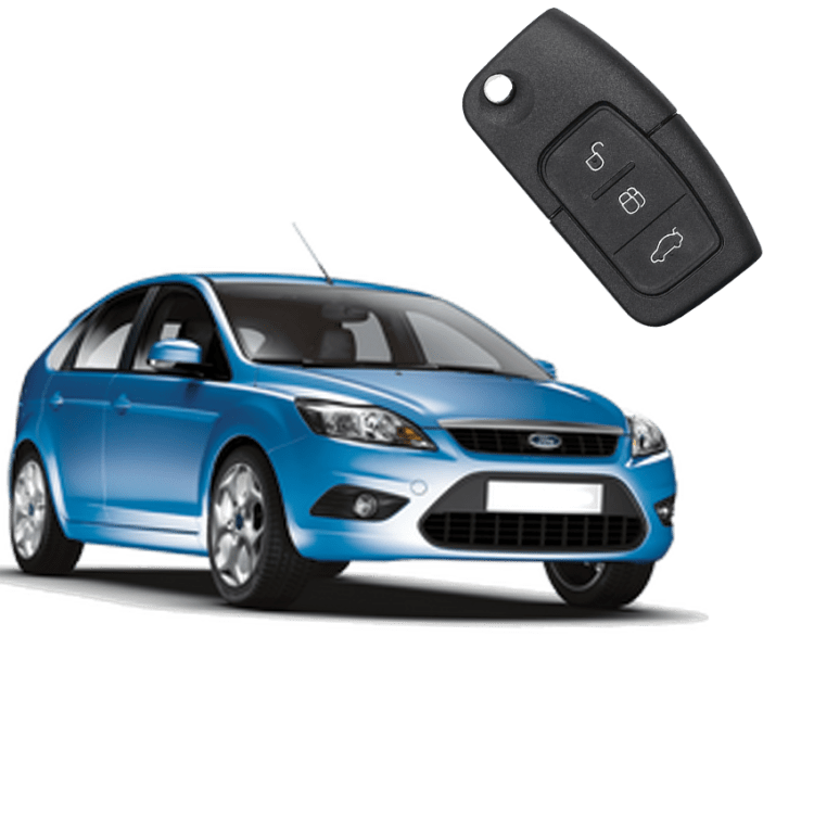 Ford Focus (3 Button Folding Key) from 2008 to 2011