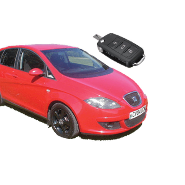 Seat Altea (3 Button Folding Key) from 2006 to 2009