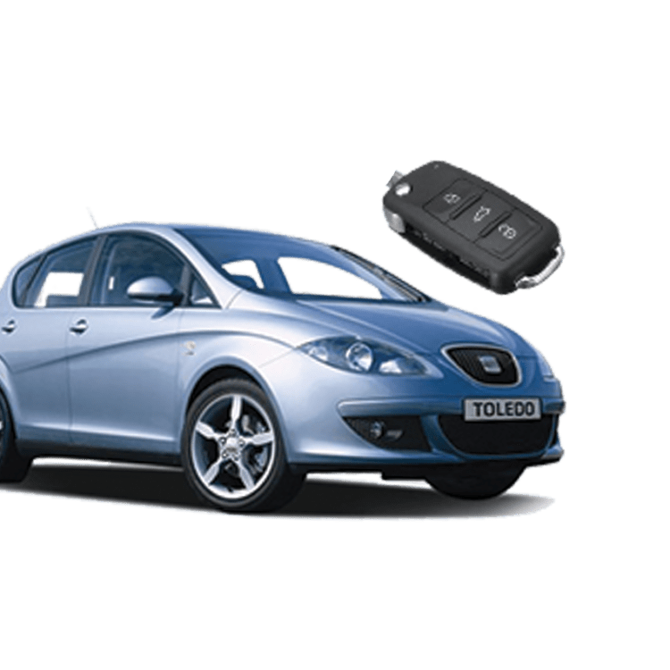 Seat Toledo (3 Button Folding Key) from 2004 to 2009