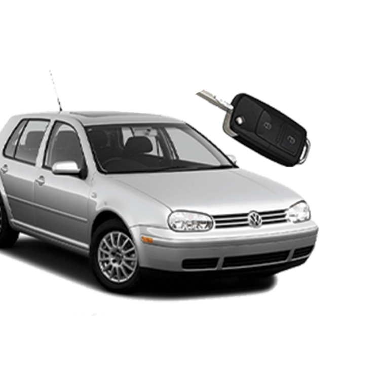 Volkswagen Golf (3 Button Folding Key) from 2003 to 2009