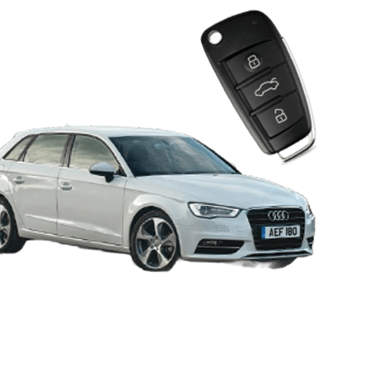 Audi A3 (3 Button Smart Fob) from 2012 to 2016