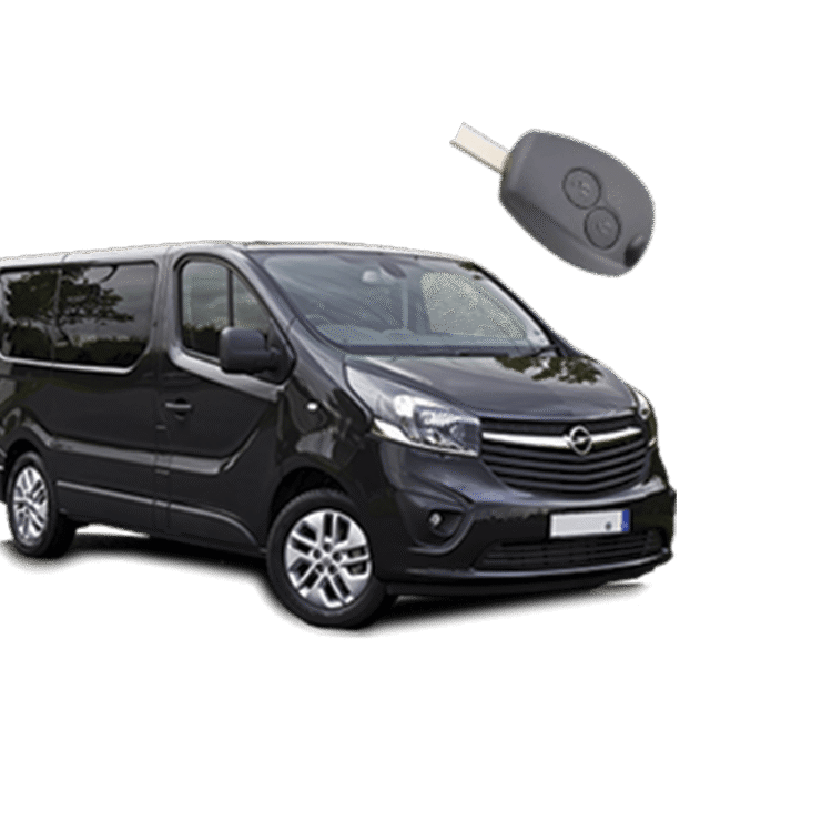Vauxhall Vivaro (2 Button Key) from 2014 to 2022