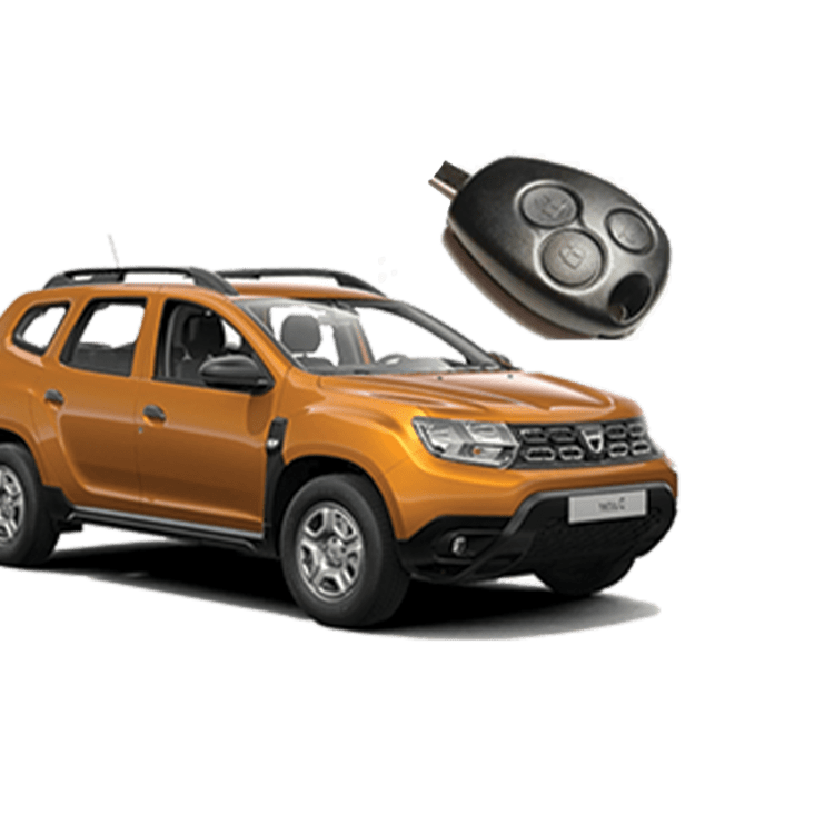 Dacia Duster (3 Button Key) from 2013 to 2016
