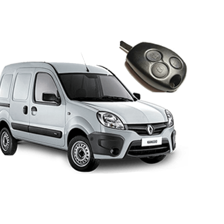 Renault Kangoo (3 Button Key) from 2006 to 2009