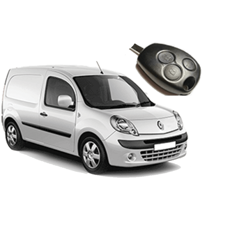 Renault Kangoo (3 Button Key) from 2009 to 2014