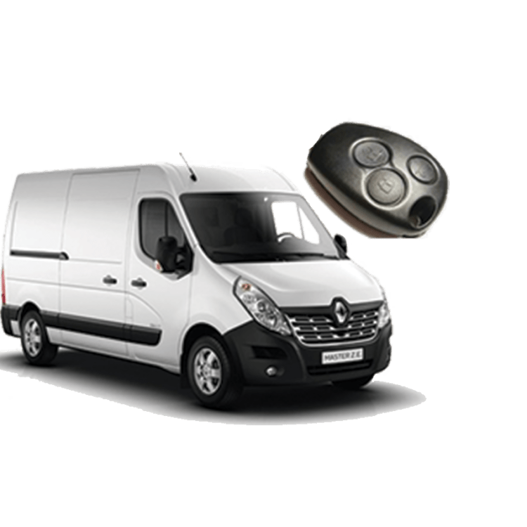 Renault Master (3 Button Key) from 2010 to 2016