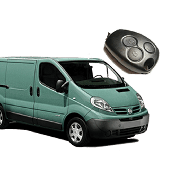 Renault Trafic (3 Button Key) from 2007 to 2009