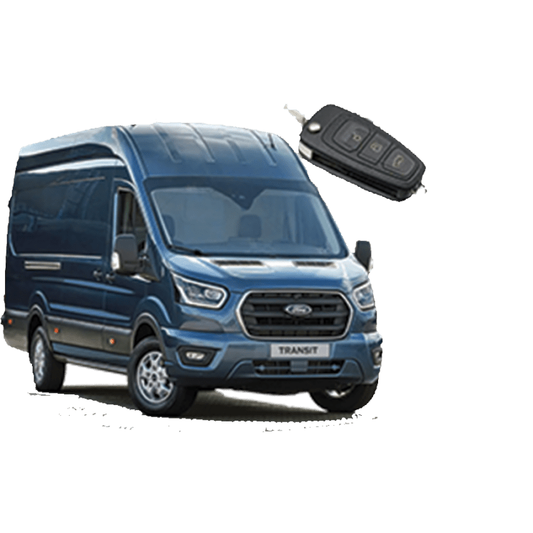 Ford Transit (3 Button Folding Key) from 2016 to 2022