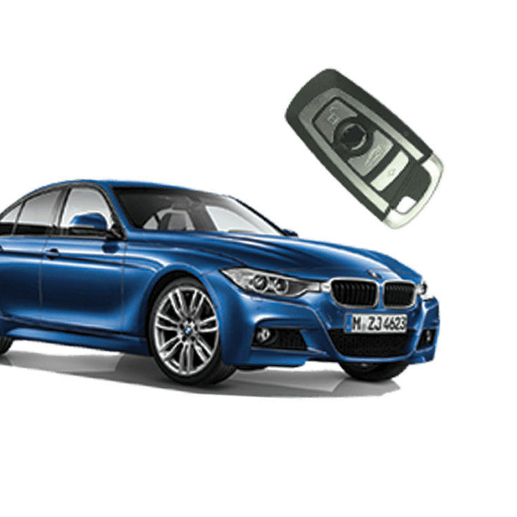 BMW 3 Series (4 Button Smart Fob) from 2012 to 2018