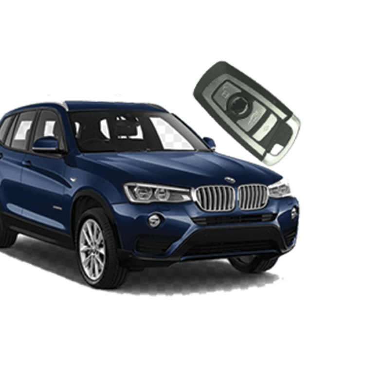 BMW X3 (4 Button Smart Fob) from 2010 to 2018