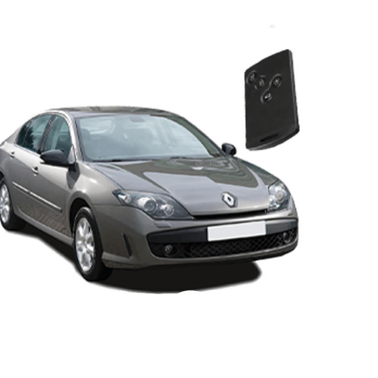 Renault Laguna 3 (4 Button Keycard) from 2008 to 2012